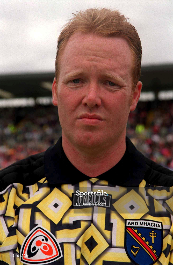 25 June 2000; Brendan Tierney of Armagh prior to the Bank of Ireland Ulster Senior Football Championship Semi-Final match between Armagh and Fermanagh at St Tiernach's Park in Clones, Monaghan. Photo by Damien Eagers/Sportsfile