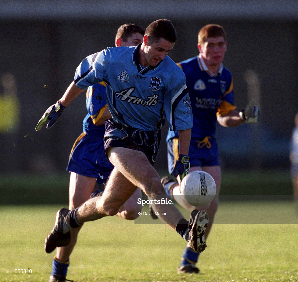 21 January 2001; Enda Sheehy of Dublin during the O'Byrne Cup Quarter-Final match between Wicklow and Dublin at the County Grounds in Aughrim, Wicklow. Photo by David Maher/Sportsfile