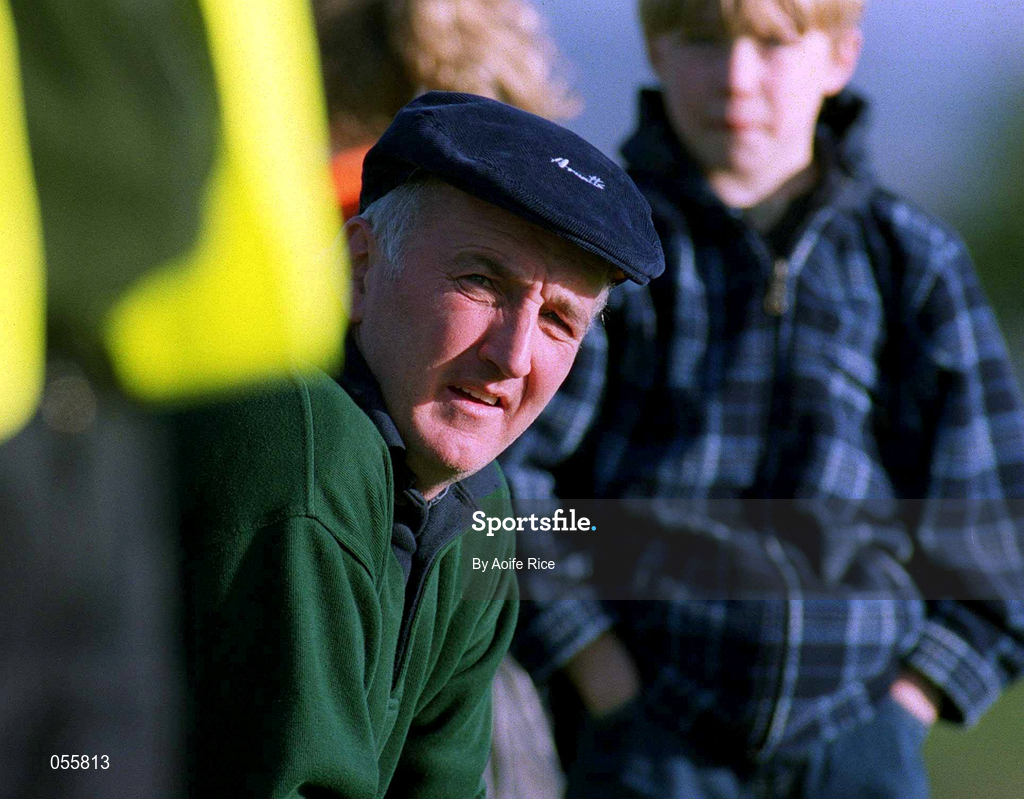 21 January 2001; Dublin manager Kevin Fennelly during the O'Byrne Cup Quarter-Final match between Wicklow and Dublin at the County Grounds in Aughrim, Wicklow. Photo by Aoife Rice/Sportsfile