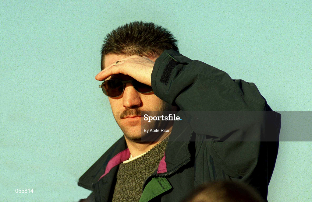21 January 2001; Former Wexford hurler Martin Storey in attendance during the Walsh Cup match between Wexford and Dublin at St. Aidan's GAA Club in Ferns, Wexford. Photo by Aoife Rice/Sportsfile