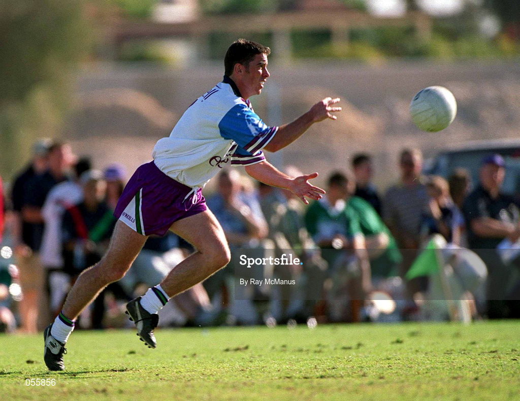 26 January 2001; Anthony Tohill of the 2000 Eircell All Stars during the Eircell GAA All Stars Exibition game at Dubai Rugby Ground in Dubai, United Arab Emirates. Photo by Ray McManus/Sportsfile