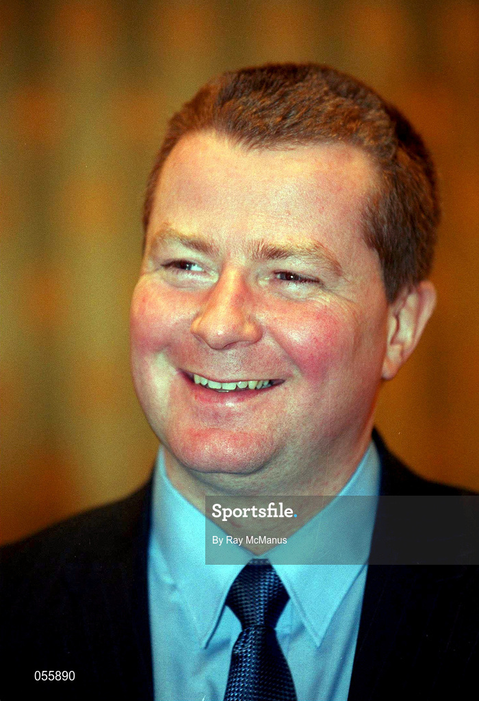 30 January 2001; Journalist Cathal Dervan in attendance at the Association of Sports Journalists in Ireland AGM at the Montrose Hotel in Dublin. Photo by Ray McManus/Sportsfile
