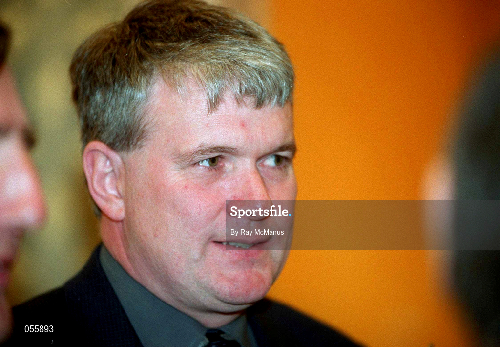30 January 2001; Journalist Martin Breheny in attendance at the Association of Sports Journalists in Ireland AGM at the Montrose Hotel in Dublin. Photo by Ray McManus/Sportsfile