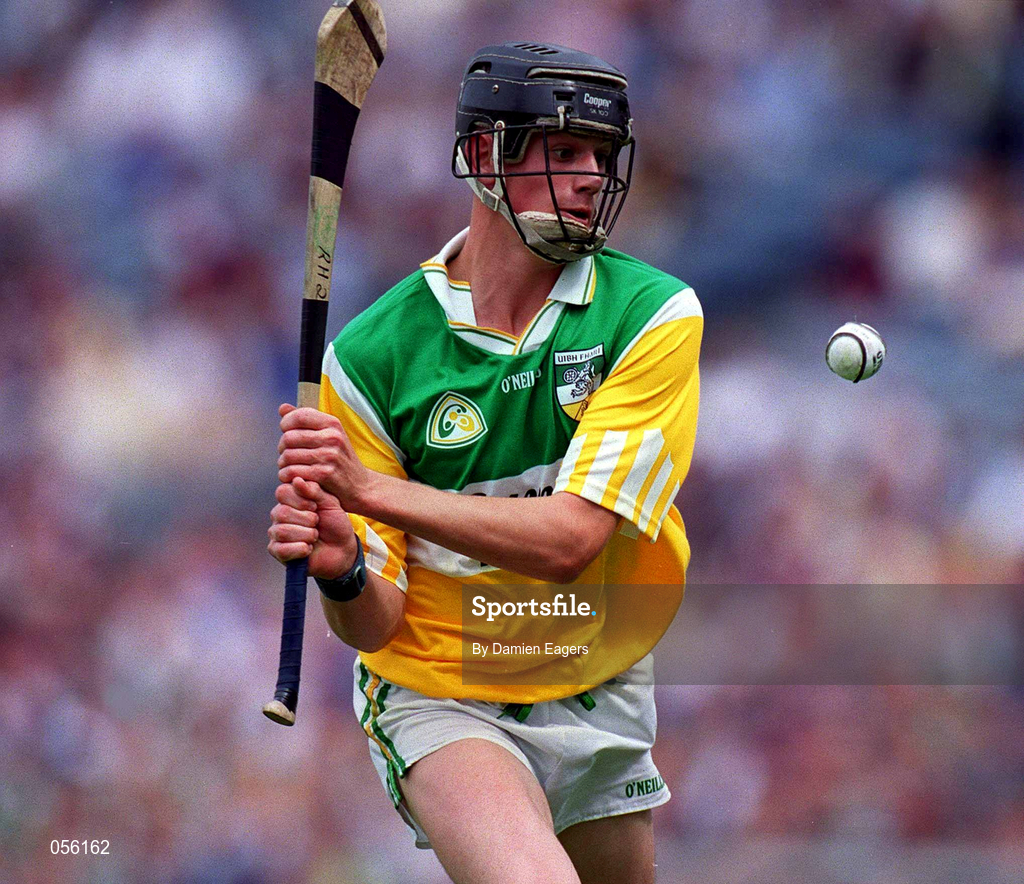 13 August 2000; Rory Hanniffy of Offaly during the All-Ireland Minor Hurling Championship Semi-Final match between Galway and Offaly at Croke Park in Dublin. Photo by Damien Eagers/Sportsfile