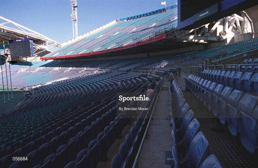 2 October 2000; A general view of Stadium Australia in Sydney Olympic Park in Sydney, Australia. Photo by Brendan Moran/Sportsfile