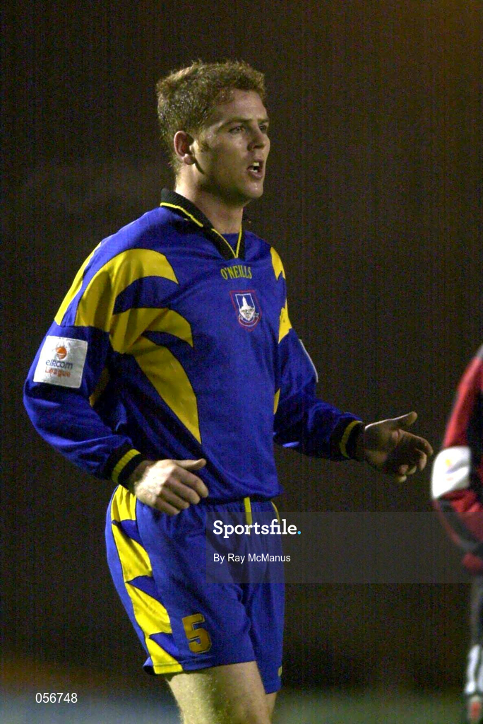 21 December 2000; Eric Smith of Longford Town during the Eircom League Premier Division match between Bohemians and Longford Town at Dalymount Park in Dublin. Photo by Ray McManus/Sportsfile