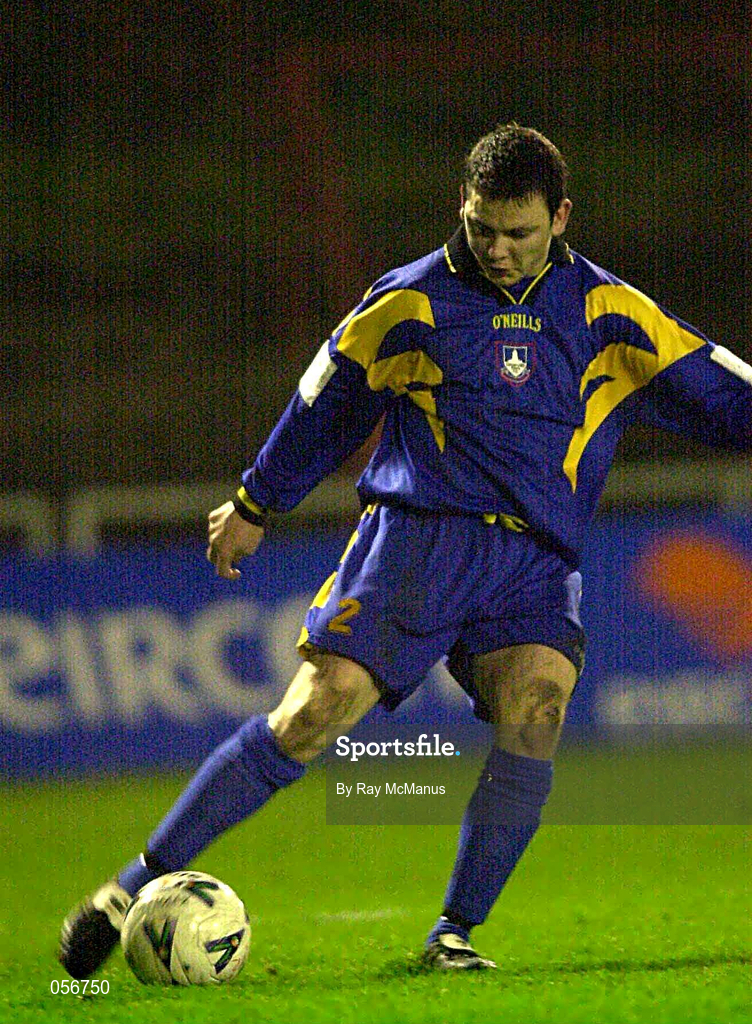 21 December 2000; Enda Kenny of Longford Town during the Eircom League Premier Division match between Bohemians and Longford Town at Dalymount Park in Dublin. Photo by Ray McManus/Sportsfile