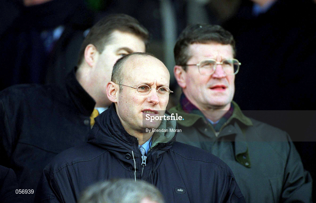 17 February 2001; France team manager Bernard Laporte during the Lloyds TSB Six Nations Rugby Championship match between Ireland and France at Lansdowne Road in Dublin. Photo by Brendan Moran/Sportsfile