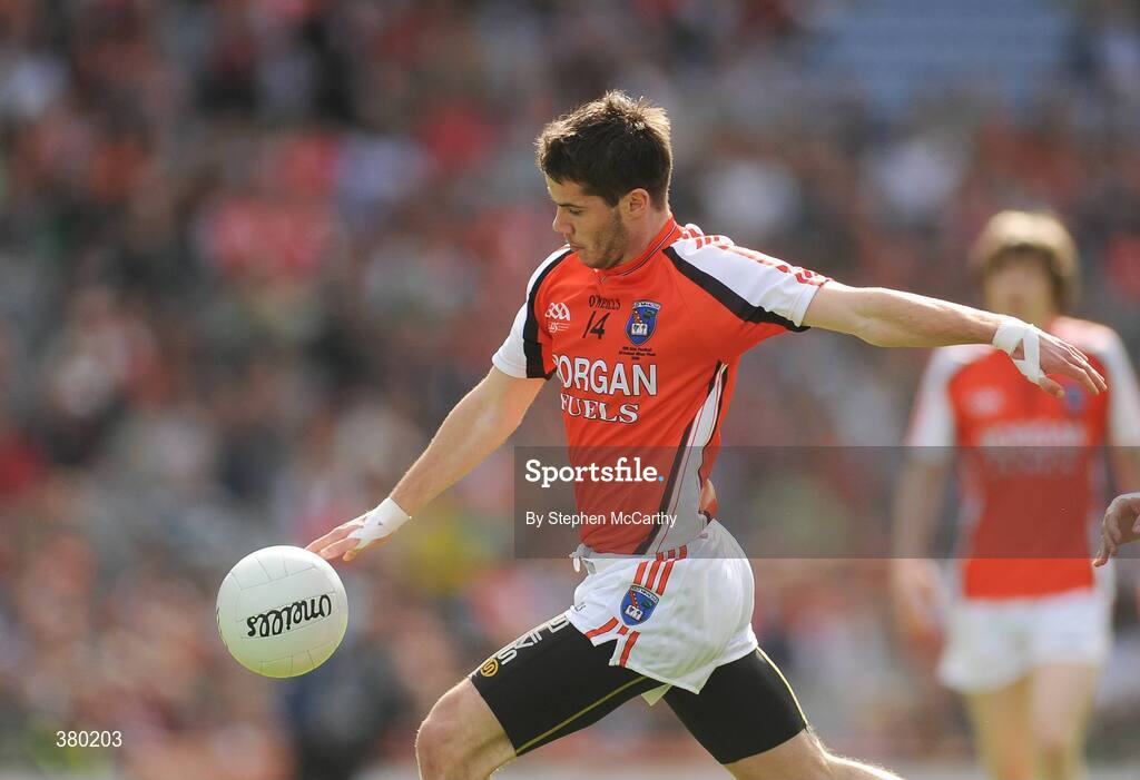 20 September 2009; Eugene McVerry, Armagh. ESB GAA Football All-Ireland Minor Championship Final, Armagh v Mayo, Croke Park, Dublin. Picture credit: Stephen McCarthy / SPORTSFILE