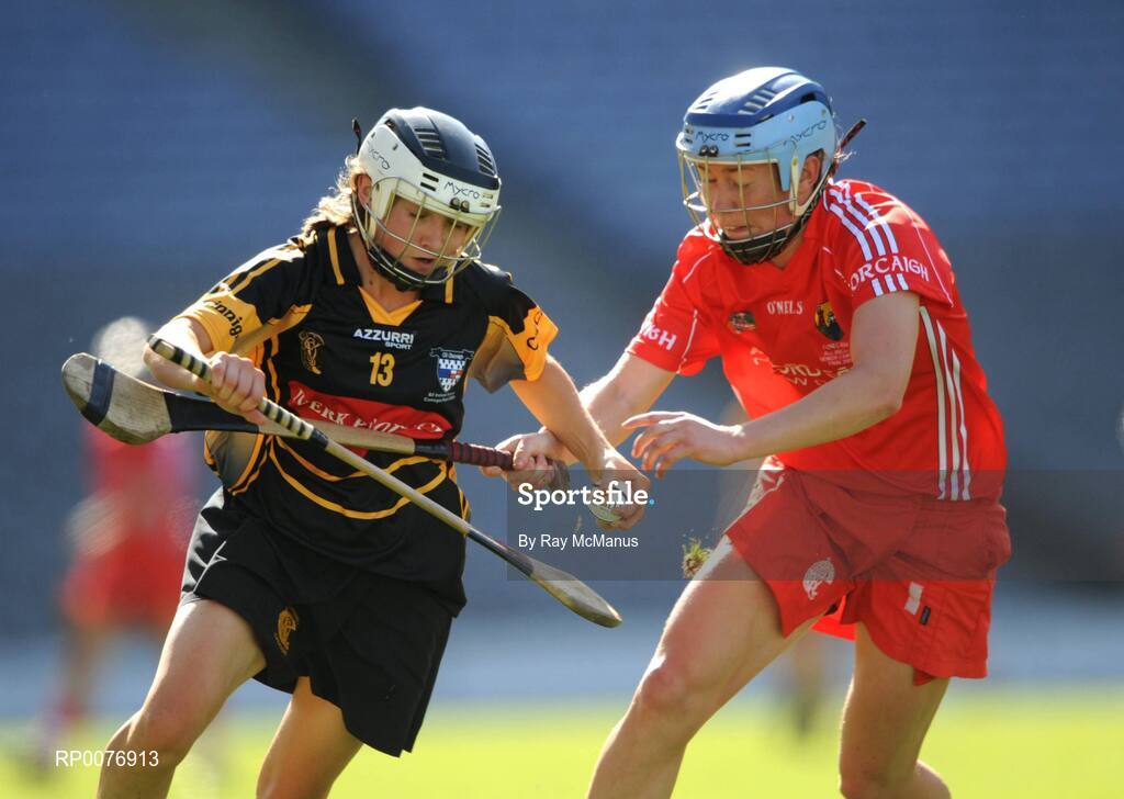 13 September 2009; Michelle Quilty, kilkenny, in action against rena buckley, cork. Gala All-Ireland Senior Camogie Championship Final, Cork v Kilkenny, Croke Park, Dublin. Picture credit: Ray McManus / SPORTSFILE