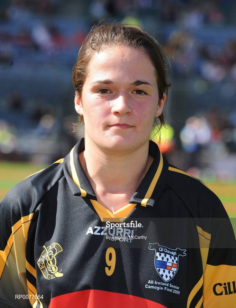 13 September 2009; Kilkenny captain Ann Dalton. Gala All-Ireland Senior Camogie Championship Final, Cork v Kilkenny, Croke Park, Dublin. Picture credit: Stephen McCarthy / SPORTSFILE