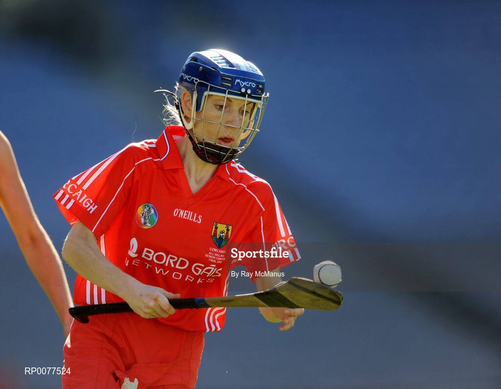 13 September 2009; Rachel Moloney, Cork. Gala All-Ireland Senior Camogie Championship Final, Cork v Kilkenny, Croke Park, Dublin. Picture credit: Ray McManus / SPORTSFILE
