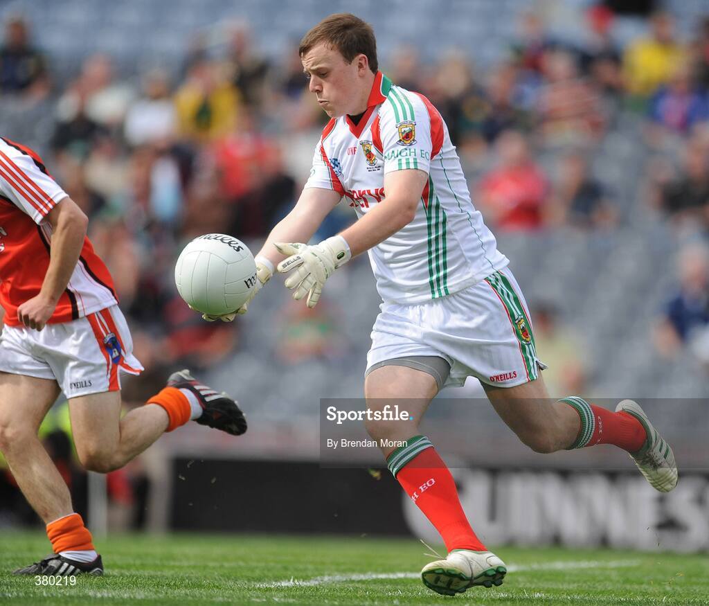 20 September 2009; Michael Schlingermann, Mayo. ESB GAA Football All-Ireland Minor Championship Final, Armagh v Mayo, Croke Park, Dublin. Picture credit: Brendan Moran / SPORTSFILE