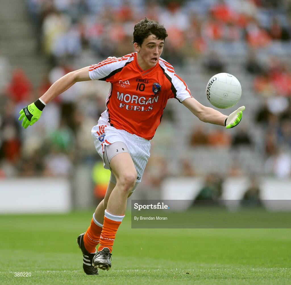 20 September 2009; Rory Grugan, Armagh. ESB GAA Football All-Ireland Minor Championship Final, Armagh v Mayo, Croke Park, Dublin. Picture credit: Brendan Moran / SPORTSFILE