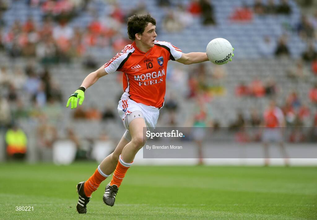 20 September 2009; Rory Grugan, Armagh. ESB GAA Football All-Ireland Minor Championship Final, Armagh v Mayo, Croke Park, Dublin. Picture credit: Brendan Moran / SPORTSFILE