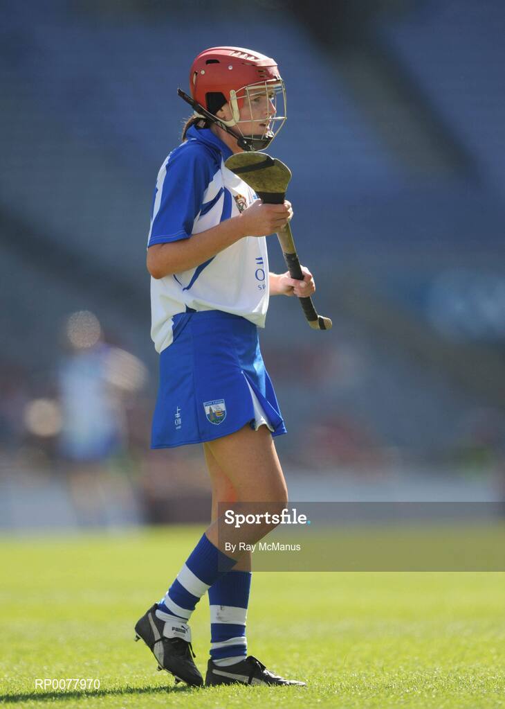 13 September 2009; Mairéad Murphy, Waterford. Gala All-Ireland Junior Camogie Championship Final, Offaly v Waterford, Croke Park, Dublin. Picture credit: Ray McManus / SPORTSFILE