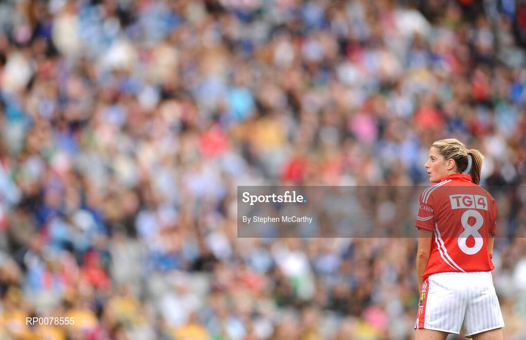 27 September 2009; Juliet Murphy, Cork. TG4 All-Ireland Ladies Football Senior Championship Final, Cork v Dublin, Croke Park, Dublin. Picture credit: Stephen McCarthy / SPORTSFILE