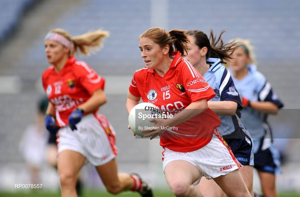 27 September 2009; Rhona Ní Bhuachalla, Cork. TG4 All-Ireland Ladies Football Senior Championship Final, Cork v Dublin, Croke Park, Dublin. Picture credit: Stephen McCarthy / SPORTSFILE