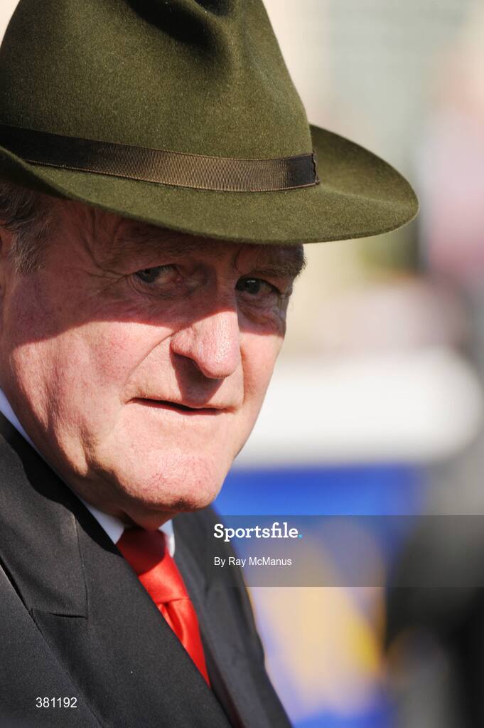 12 September 2009; Trainer Kevin Prendergast who sent out Kingsfort to win the Vincent O'Brien National Stakes sponsored by ladbrokes.com. The Curragh Racecourse, Co. Kildare. Picture credit: Ray McManus / SPORTSFILE