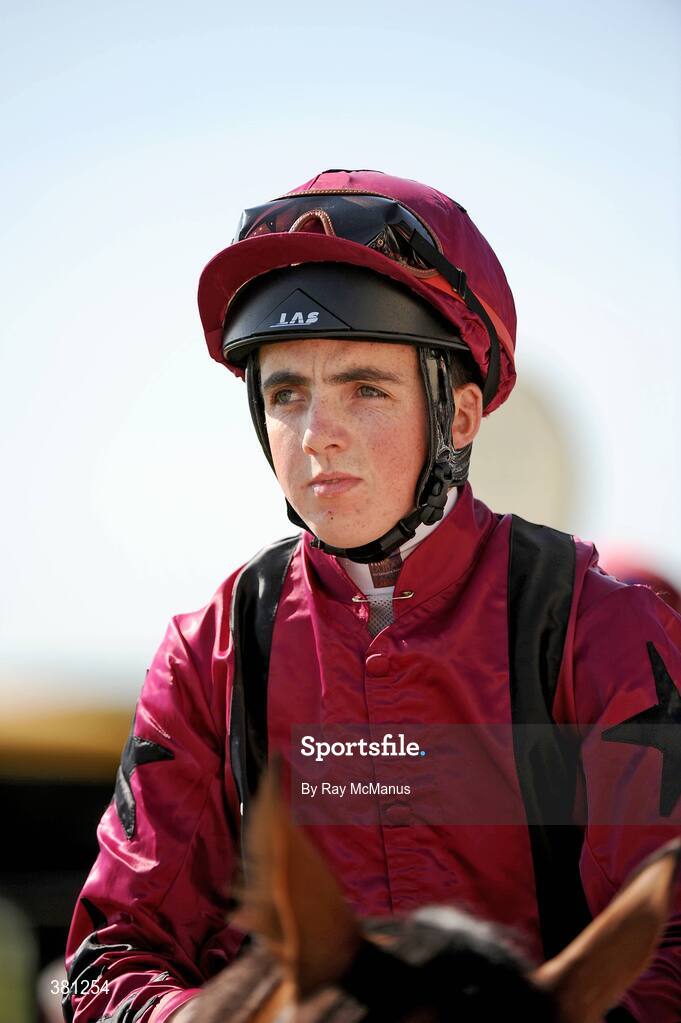 12 September 2009; Jockey Martin Harley. Autumn Festival Handicap, The Curragh Racecourse, Co. Kildare. Picture credit: Ray McManus / SPORTSFILE