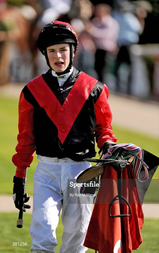 12 September 2009; Jockey Danny Mullins. Autumn Festival Handicap, The Curragh Racecourse, Co. Kildare. Picture credit: Ray McManus / SPORTSFILE