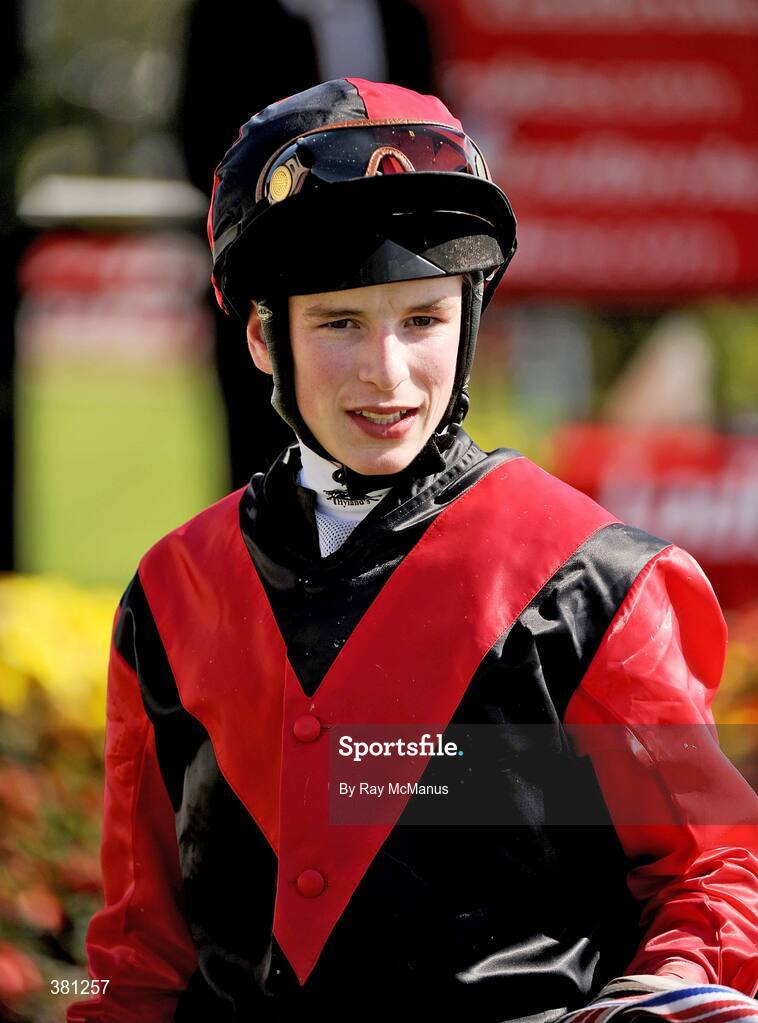 12 September 2009; Jockey Danny Mullins. Autumn Festival Handicap, The Curragh Racecourse, Co. Kildare. Picture credit: Ray McManus / SPORTSFILE