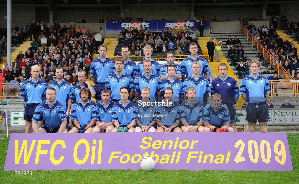 4 October 2009; The St Anne's squad. Wexford County Senior Football Final, Horeswood v St Anne's, Wexford Park, Wexford. Picture credit: Matt Browne / SPORTSFILE