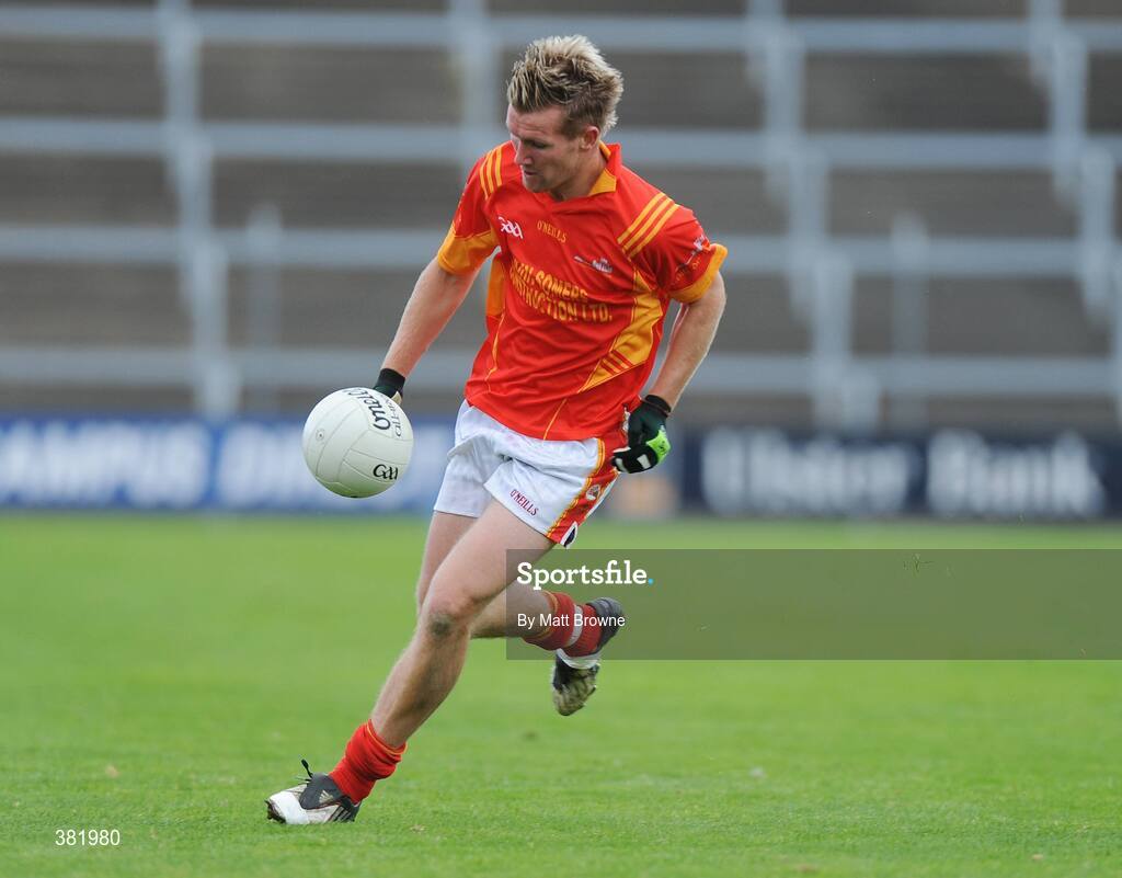 4 October 2009; PJ Banville, Horeswood. Wexford County Senior Football Final, Horeswood v St Anne's, Wexford Park, Wexford. Picture credit: Matt Browne / SPORTSFILE
