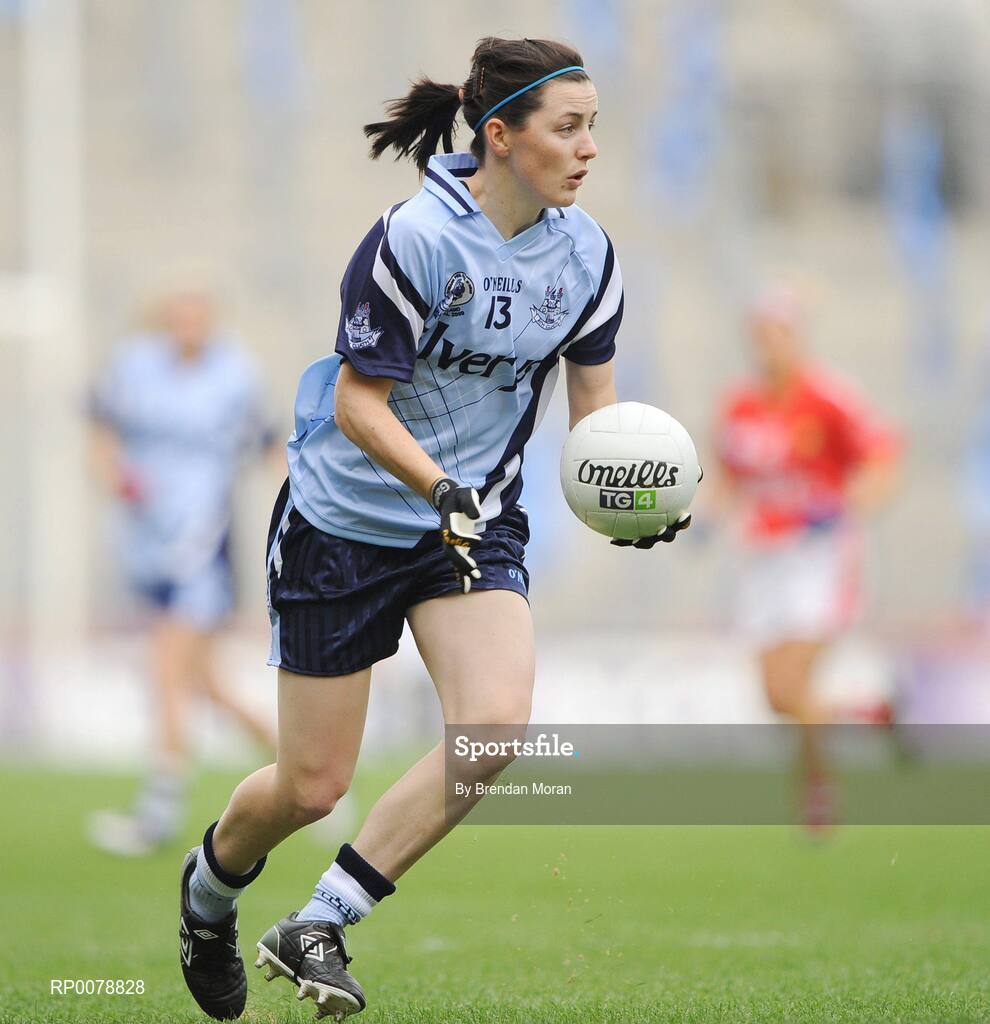 27 September 2009; Lyndsey Davey, Dublin. TG4 All-Ireland Ladies Football Senior Championship Final, Cork v Dublin, Croke Park, Dublin. Picture credit: Brendan Moran / SPORTSFILE