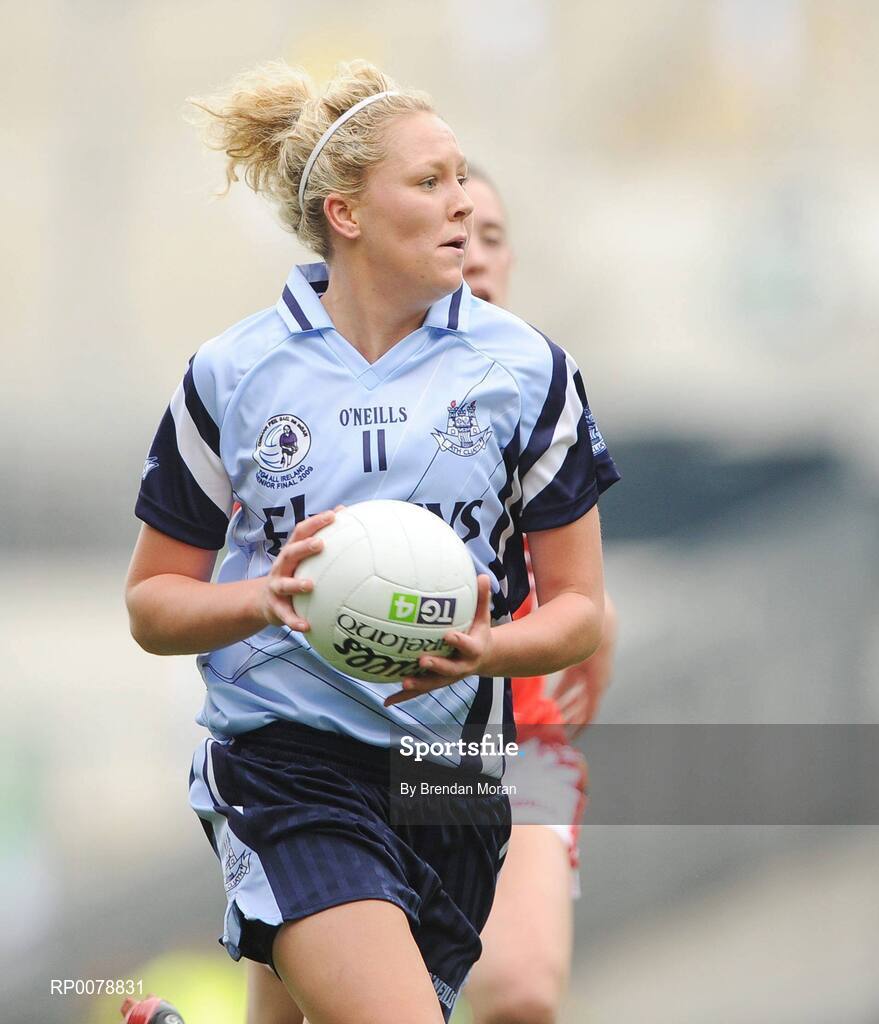 27 September 2009; Amy McGuinness, Dublin. TG4 All-Ireland Ladies Football Senior Championship Final, Cork v Dublin, Croke Park, Dublin. Picture credit: Brendan Moran / SPORTSFILE