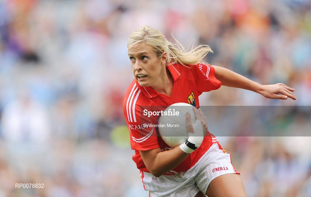 27 September 2009; Brid Stack, Cork. TG4 All-Ireland Ladies Football Senior Championship Final, Cork v Dublin, Croke Park, Dublin. Picture credit: Brendan Moran / SPORTSFILE