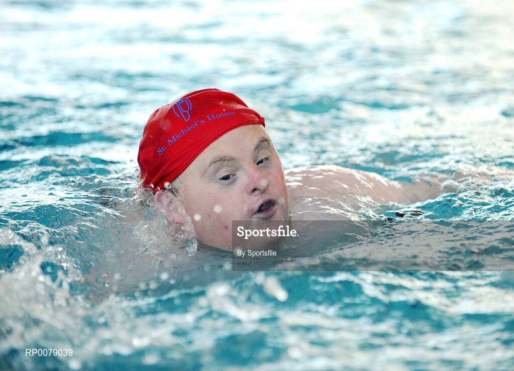 12 October 2009; Dave McHugh from Finglas, Co. Dublin at the launch of Santa Swim 2009. Ballymun and Finglas Leisure Centre, Ballymun Road, Dublin. Photo by Sportsfile