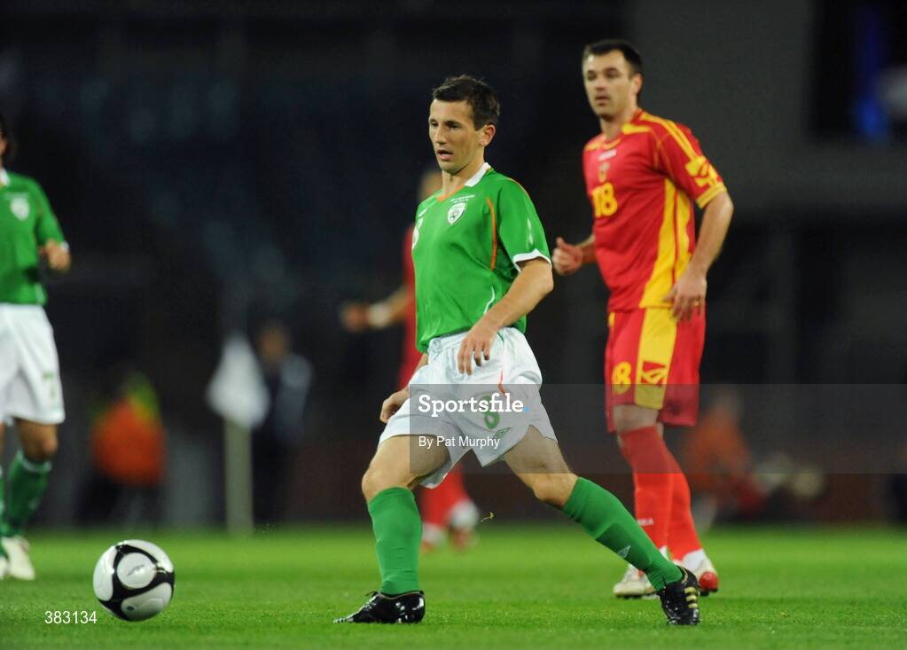 14 October 2009; Liam Miller, Republic of Ireland. 2010 FIFA World Cup Qualifier, Republic of Ireland v Montenegro, Croke Park, Dublin. Picture credit: Pat Murphy / SPORTSFILE