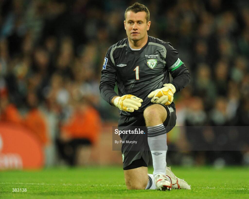 14 October 2009; Shay Given, Republic of Ireland. 2010 FIFA World Cup Qualifier, Republic of Ireland v Montenegro, Croke Park, Dublin. Picture credit: Pat Murphy / SPORTSFILE