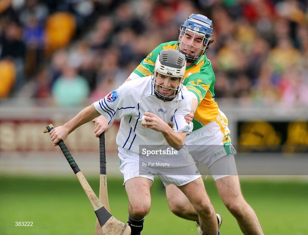 18 October 2009; Alan Martin, Tullamore, in action against James Gorman, Kilcormac/Killoughey. Offaly County Senior Hurling Final, Tullamore v Kilcormac/Killoughey, O'Connor Park, Tullamore, Co. Offaly. Picture credit: Pat Murphy / SPORTSFILE