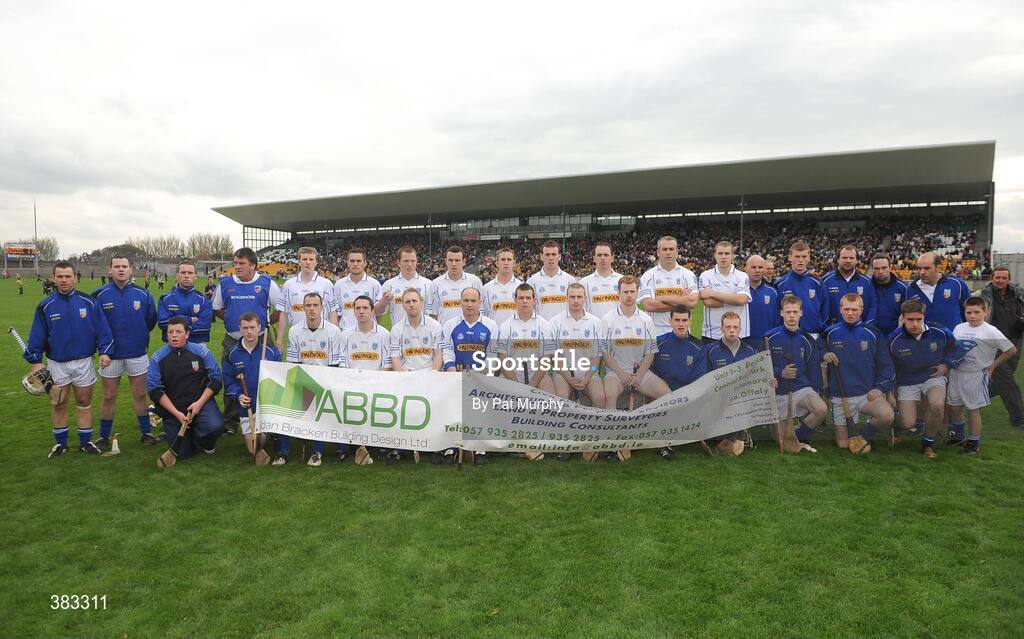 18 October 2009; The Tullamore team. Offaly County Senior Hurling Final, Tullamore v Kilcormac/Killoughey, O'Connor Park, Tullamore, Co. Offaly. Picture credit: Pat Murphy / SPORTSFILE
