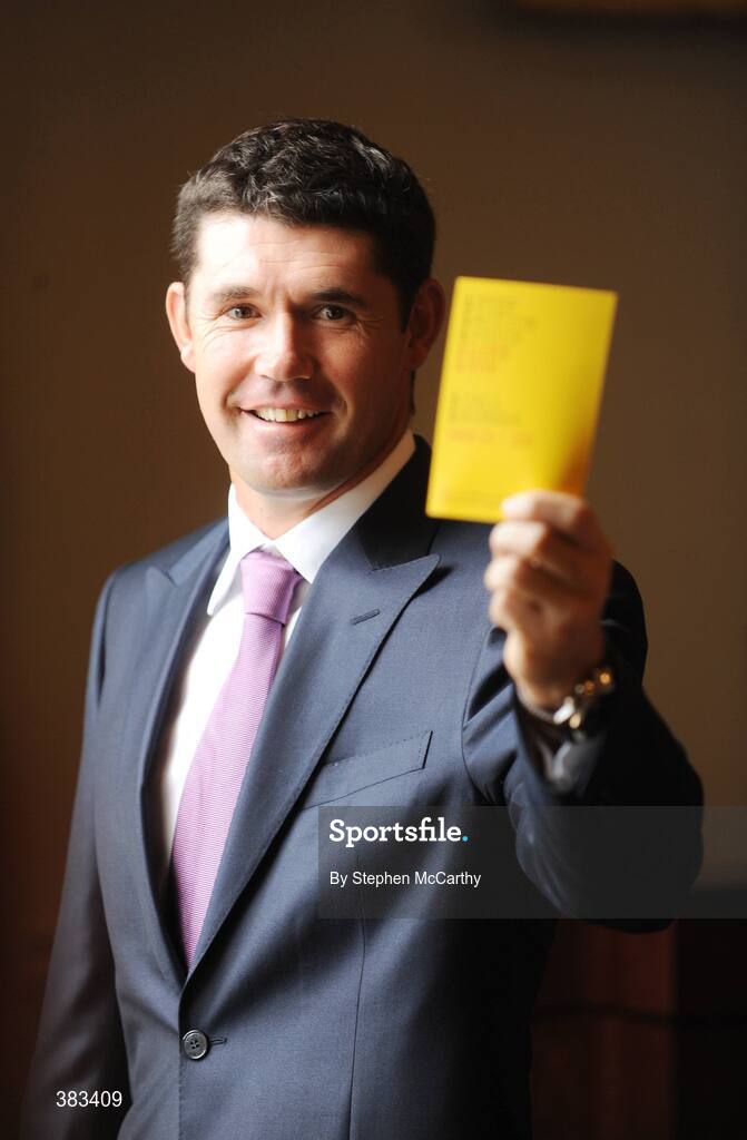 21 October 2009; Golfer Padraig Harrington at the launch of 1Life, a new 24 hour national suicide prevention helpline offering confidential advice and support nationwide for callers in need of help, and is available 24 hours a day, seven days a week. Launch of 1Life, National Suicide Prevention Helpline, Royal College of Surgeons in Ireland, St. Stephens Green, Dublin. Picture credit: Stephen McCarthy / SPORTSFILE