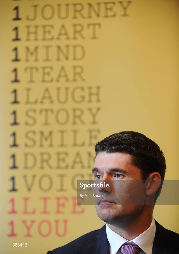 21 October 2009; Golfer Padraig Harrington at the launch of 1Life, a new 24 hour national suicide prevention helpline offering confidential advice and support nationwide for callers in need of help, and is available 24 hours a day, seven days a week. Launch of 1Life, National Suicide Prevention Helpline, Royal College of Surgeons in Ireland, St. Stephens Green, Dublin. Picture credit: Matt Browne / SPORTSFILE