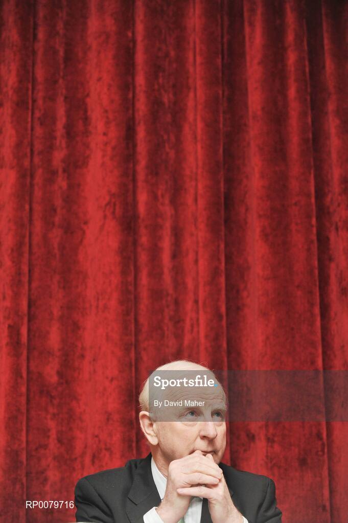 21 October 2009; Pat Hickey, President of the OCI, pictured at the launch of a campaign to highlight the importance of continued government funding of Irish sport. D4 Berkeley Hotel, Dublin. Picture credit: David Maher / SPORTSFILE