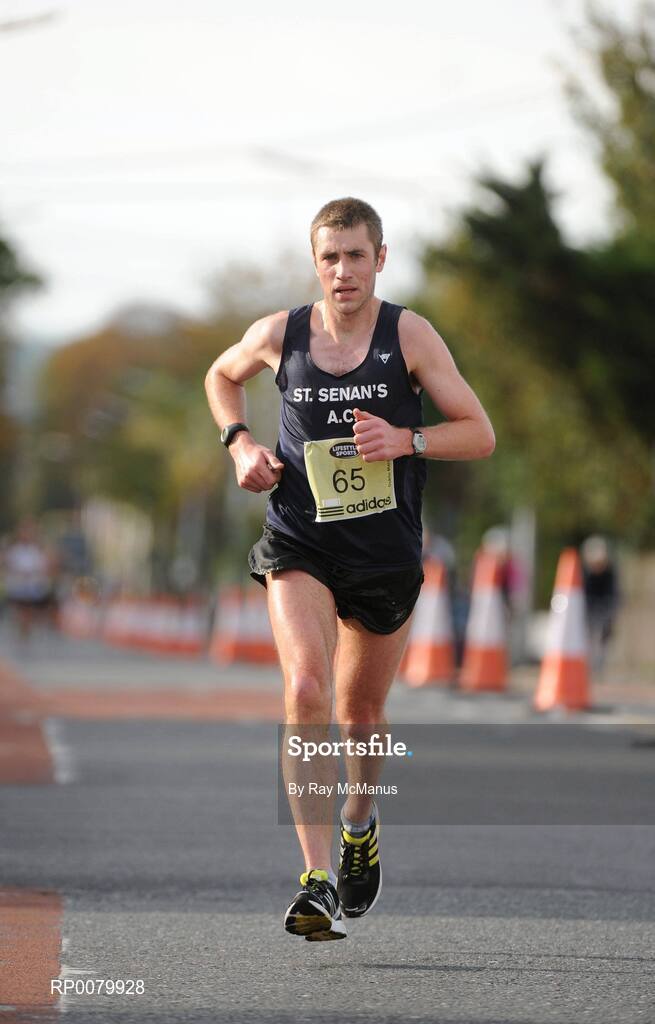 26 October 2009; Owen Gahan, St Senans A.C., Co. Kilkenny, in action during the Lifestyle Sports - adidas Dublin Marathon 2009. Dublin. Picture credit: Ray McManus / SPORTSFILE