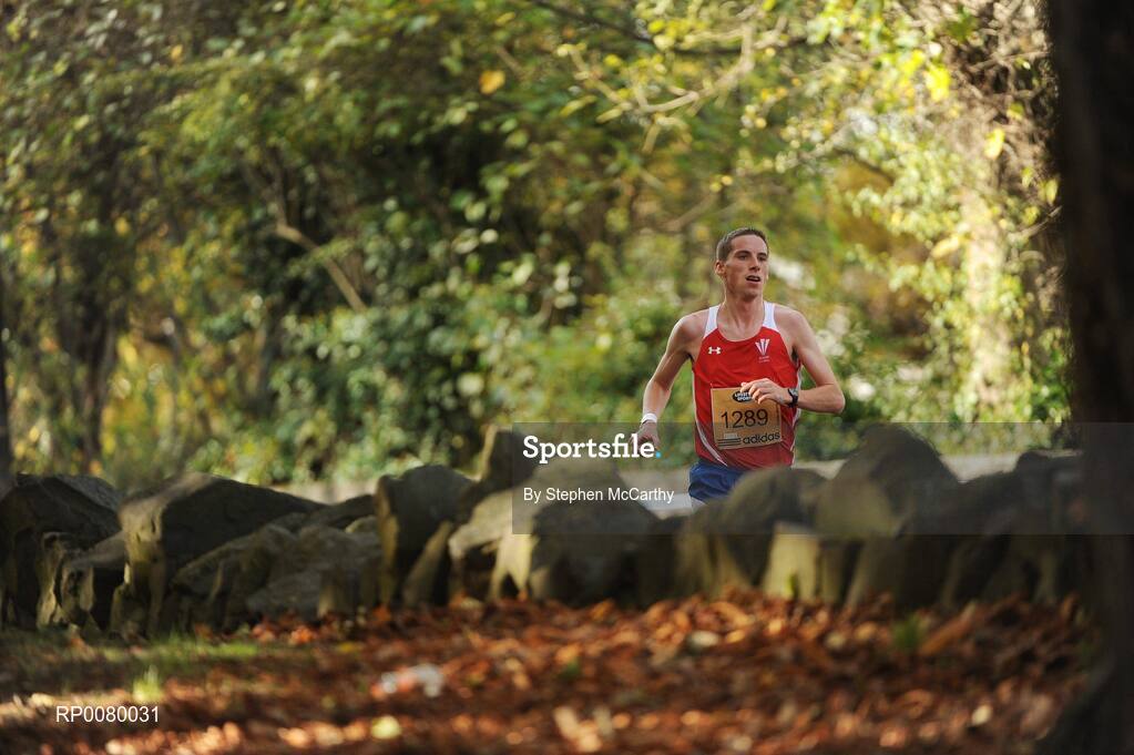 26 October 2009; Andrew Davies, from Wales, during the Lifestyle Sports - adidas Dublin Marathon 2009. Dublin. Picture credit: Stephen McCarthy / SPORTSFILE