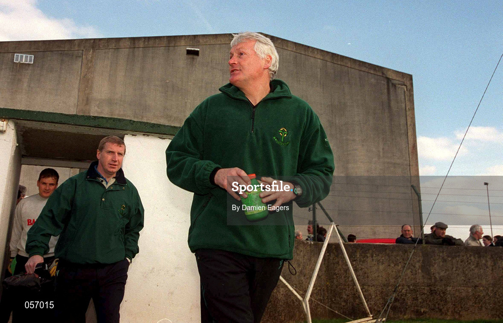 18 February 2001; Nemo Rangers manager Billy Morgan prior to the AIB All-Ireland Senior Club Football Championship Semi-Final match between Nemo Rangers and O'Hanrahan's at the Clonmel Sportsfield in Clonmel, Tipperayr. Photo by Damien Eagers/Sportsfile