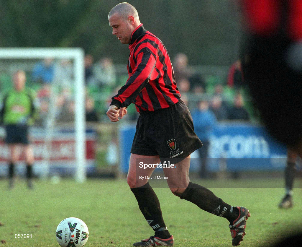 18 February 2001; Paul Byrne of Bohemians during the Eircom League Premier Division match between UCD and Bohemians at Belfield Park in Dublin. Photo by David Maher/Sportsfile