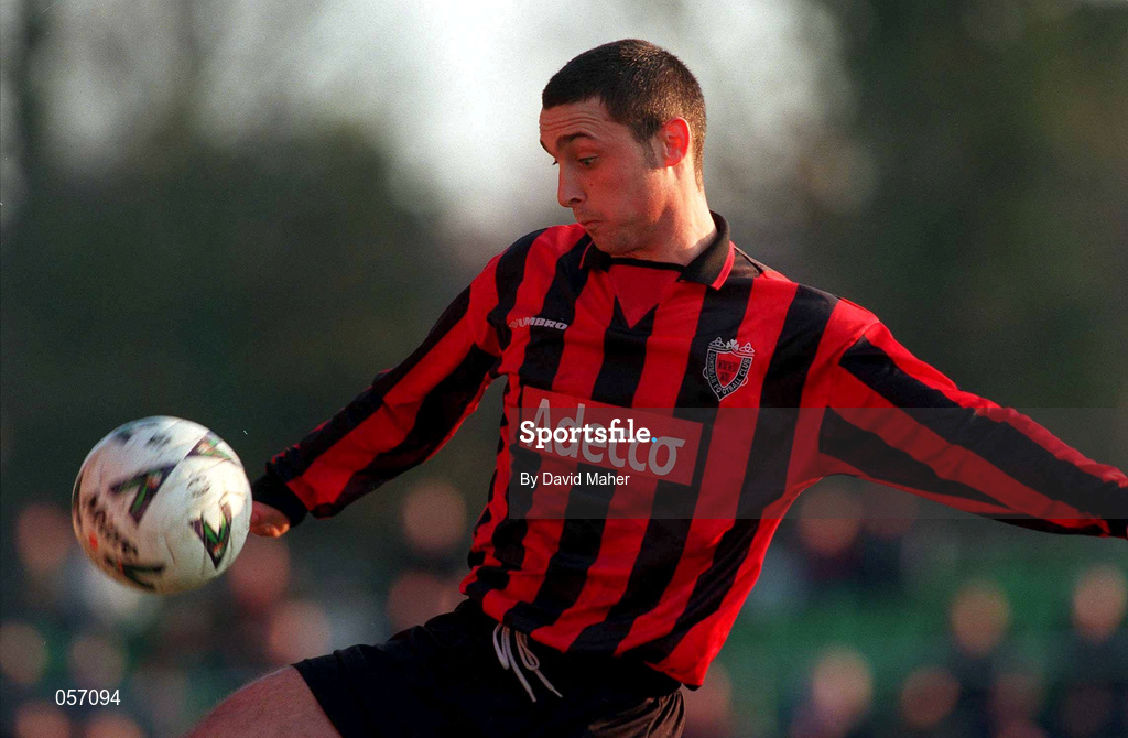 18 February 2001; Dave Morrison of Bohemians during the Eircom League Premier Division match between UCD and Bohemians at Belfield Park in Dublin. Photo by David Maher/Sportsfile