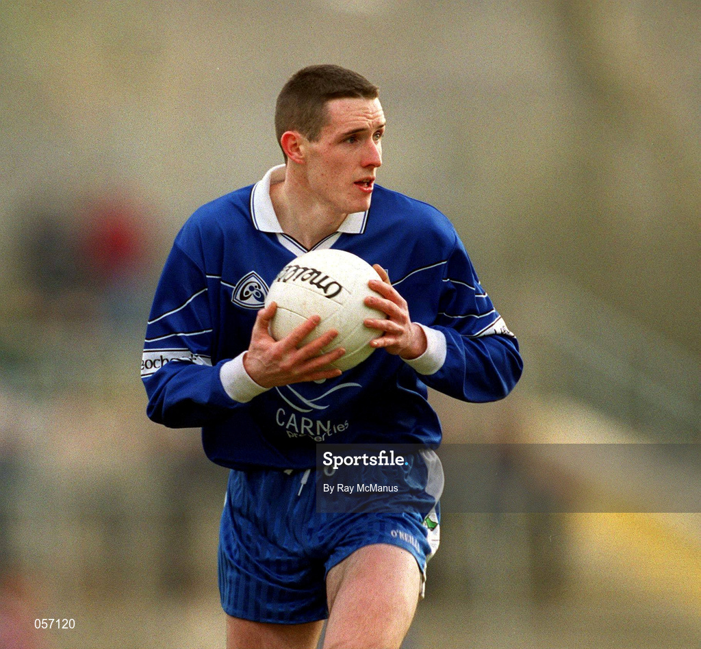 18 February 2001; Francis Glackin of Bellaghy during the AIB All-Ireland Senior Club Football Championship Semi-Final match between Crossmolina Deel Rovers and Bellaghy Wolfe Tones at Brewster Park in Enniskillen, Fermanagh. Photo by Ray McManus/Sportsfile