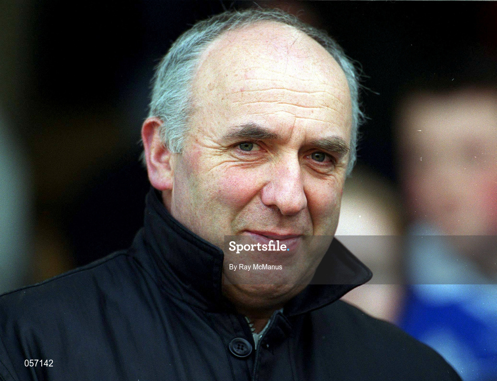 18 February 2001; Danny Murphy, Secretary of the Ulster Council, during the AIB All-Ireland Senior Club Football Championship Semi-Final match between Crossmolina Deel Rovers and Bellaghy Wolfe Tones at Brewster Park in Enniskillen, Fermanagh. Photo by Ray McManus/Sportsfile