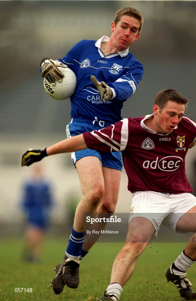 18 February 2001; Joseph Cassidy of Bellaghy during the AIB All-Ireland Senior Club Football Championship Semi-Final match between Crossmolina Deel Rovers and Bellaghy Wolfe Tones at Brewster Park in Enniskillen, Fermanagh. Photo by Ray McManus/Sportsfile