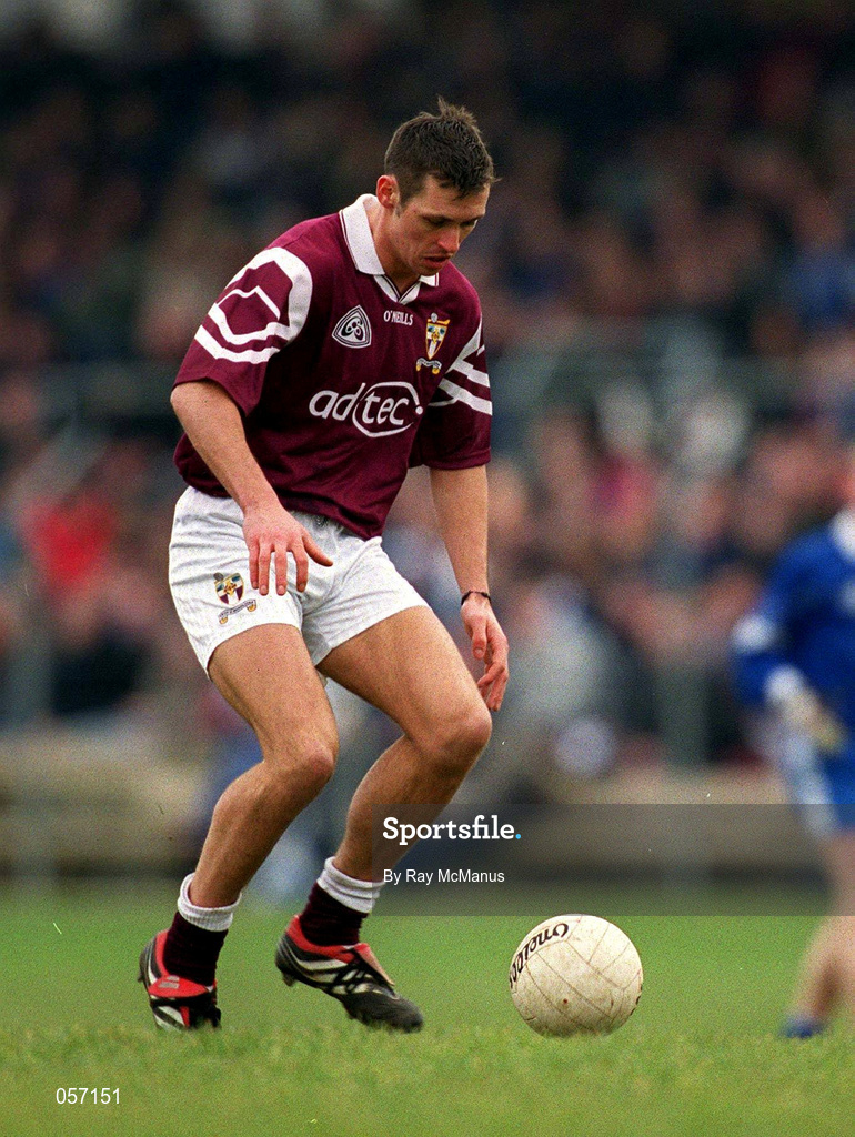 18 February 2001; Michael Moyles of Crossmolina during the AIB All-Ireland Senior Club Football Championship Semi-Final match between Crossmolina Deel Rovers and Bellaghy Wolfe Tones at Brewster Park in Enniskillen, Fermanagh. Photo by Ray McManus/Sportsfile