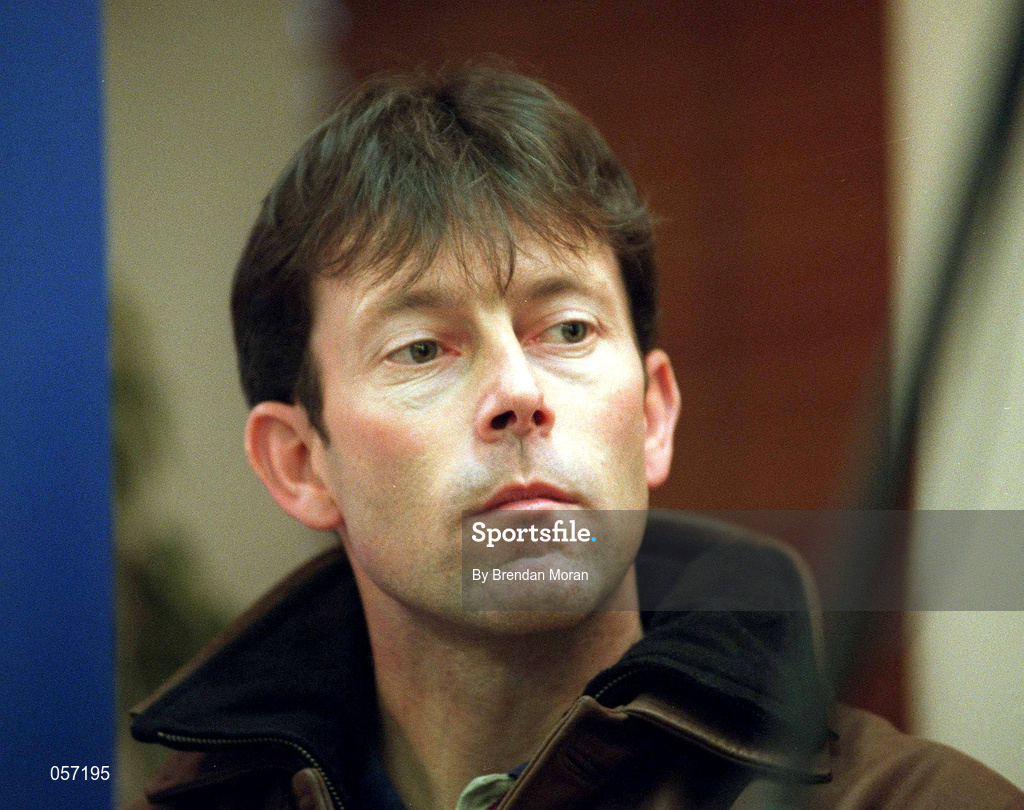 21 February 2001; Jeremy Bates during a press conference ahead of the KPMG Tennis Challenge / ATP Tour of Champions event to be held at The Point Depot in Dublin. Photo by Brendan Moran/Sportsfile