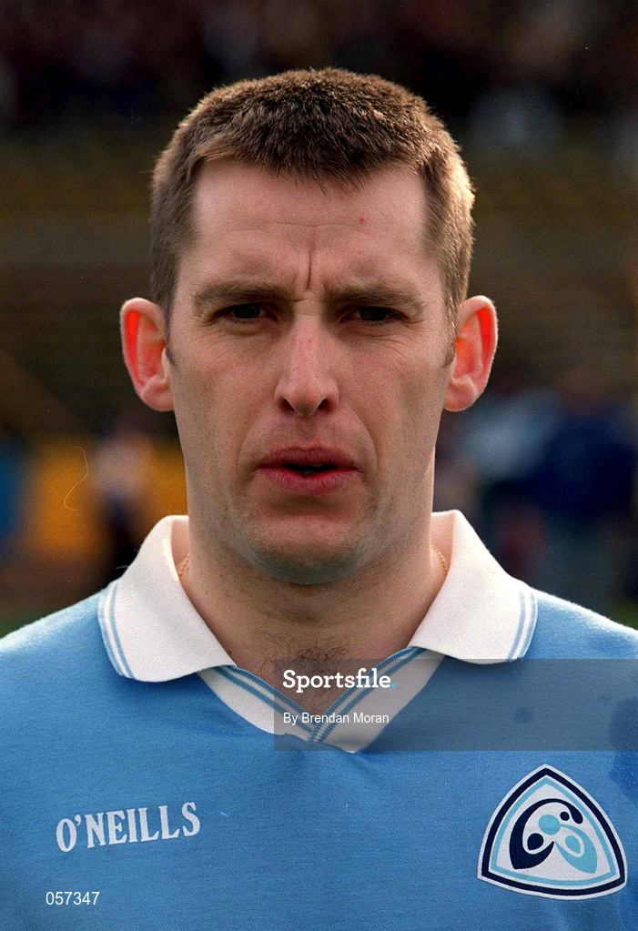 25 February 2001; James Young of Graigue Ballycallan prior to the AIB All-Ireland Senior Club Hurling Championship Semi-Final between Graigue Ballycallan and Sixmilebridge at Semple Stadium in Thurles, Tipperary. Photo by Brendan Moran/Sportsfile